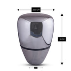 Chrome Capsule (Smoke Grey) Table Lamp