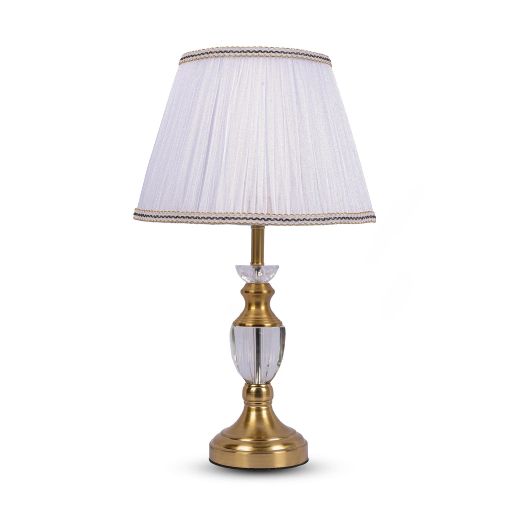 Vintage Bloom (Gold, Ivory) Table Lamp