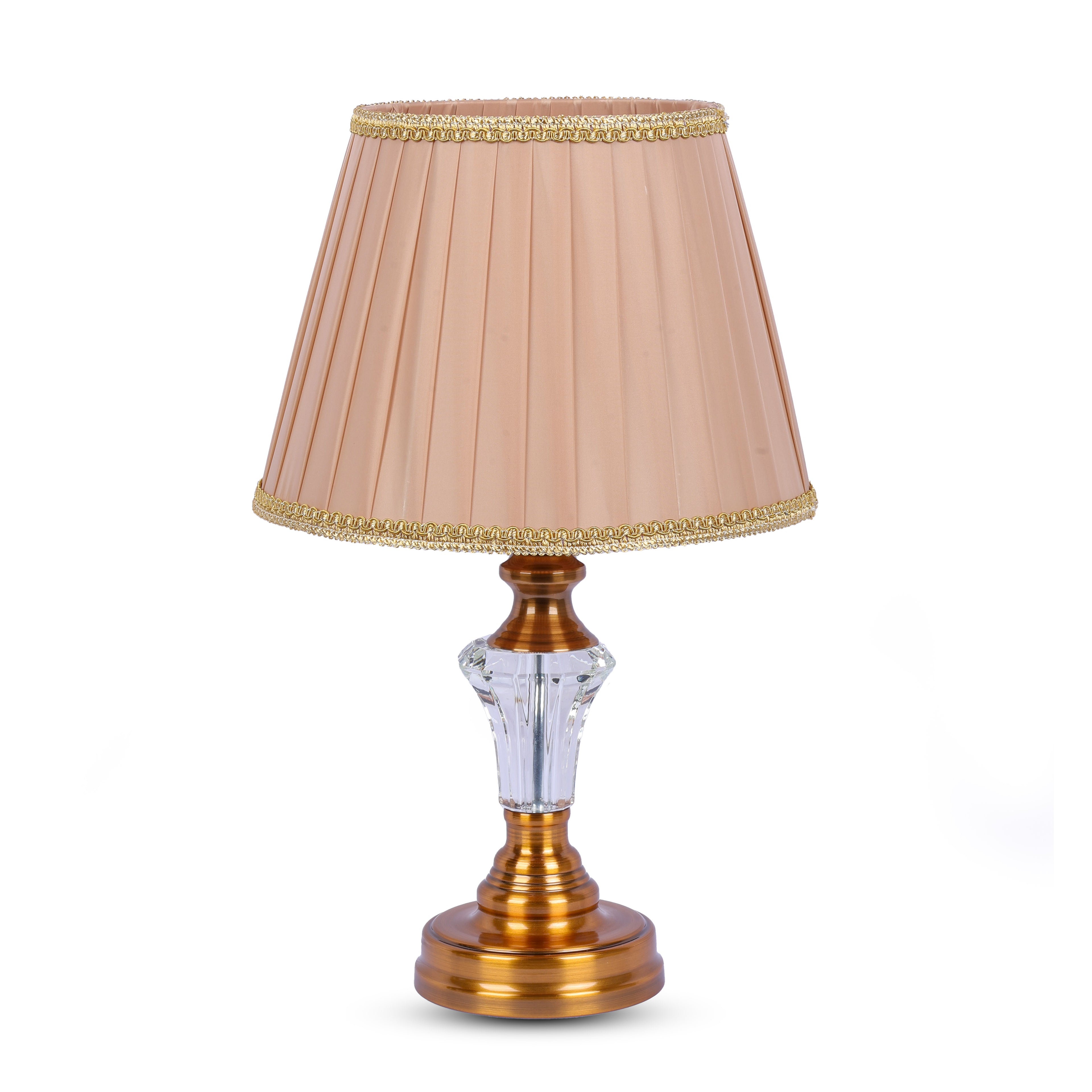 Heritage Crest (Gold, Ivory) Classic Table Lamp