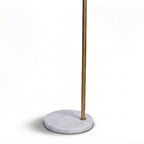 Golden Globe Arc (Gold, Smoke) Floor Lamp