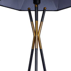 Shadow Geometry (Black, Gold) Table Lamp