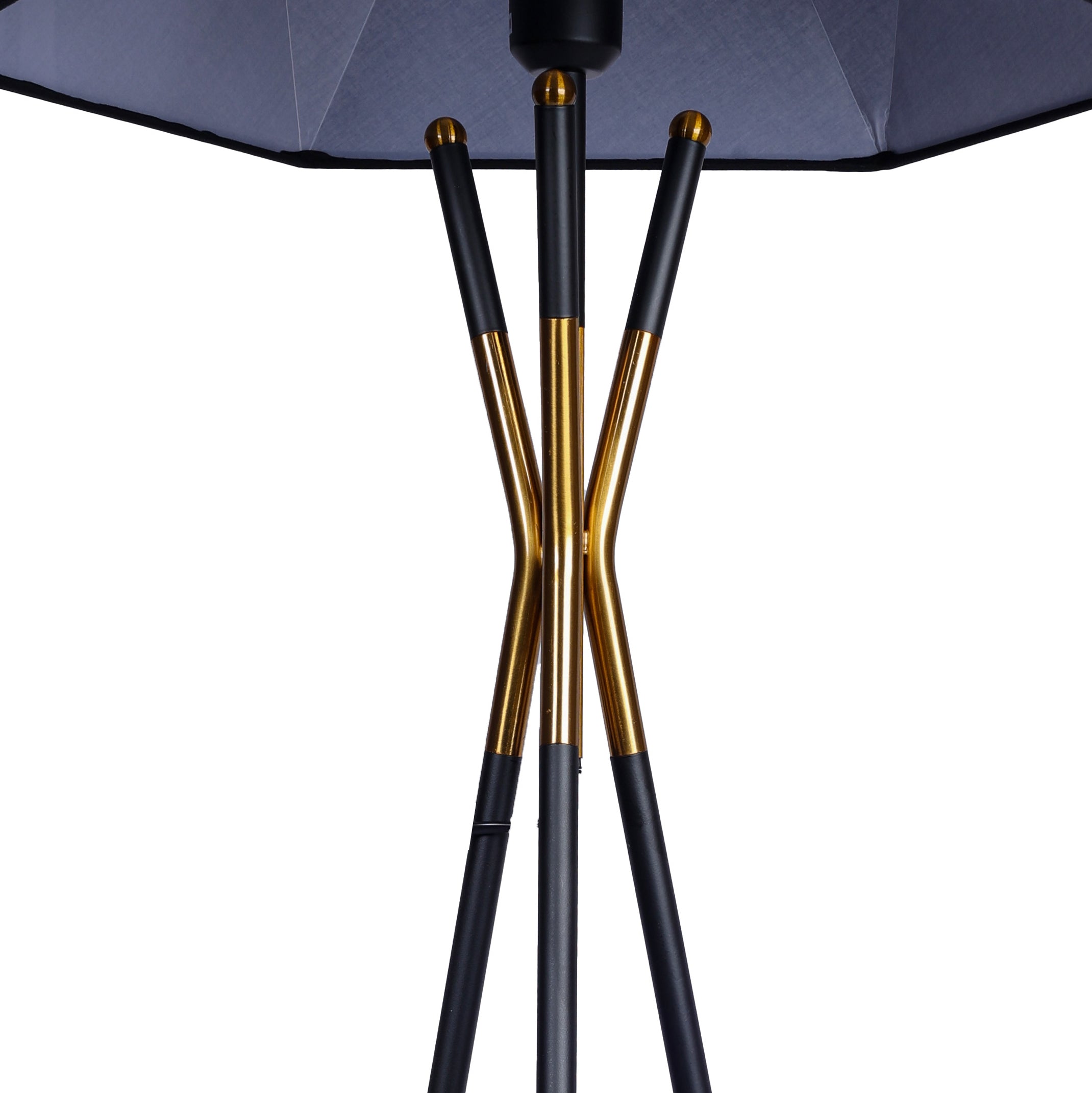Shadow Geometry (Black, Gold) Table Lamp