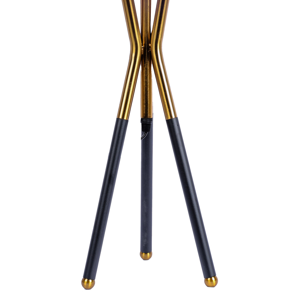 Shadow Geometry (Black, Gold) Table Lamp