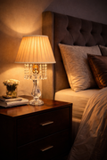 Imperial Cascade (Crystal, Gold) Table Lamp