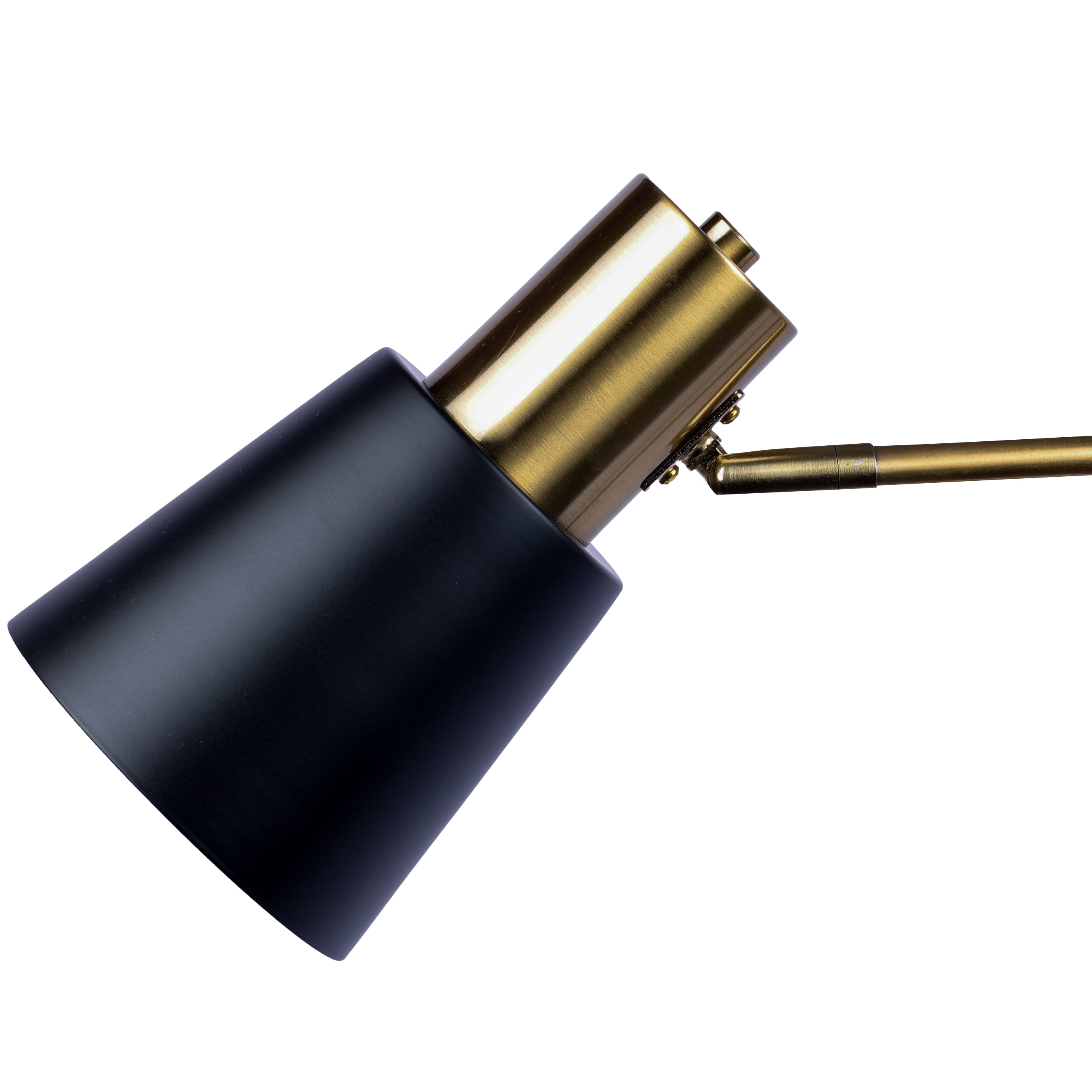 Modern Axis (Black, Gold) Task Table Lamp