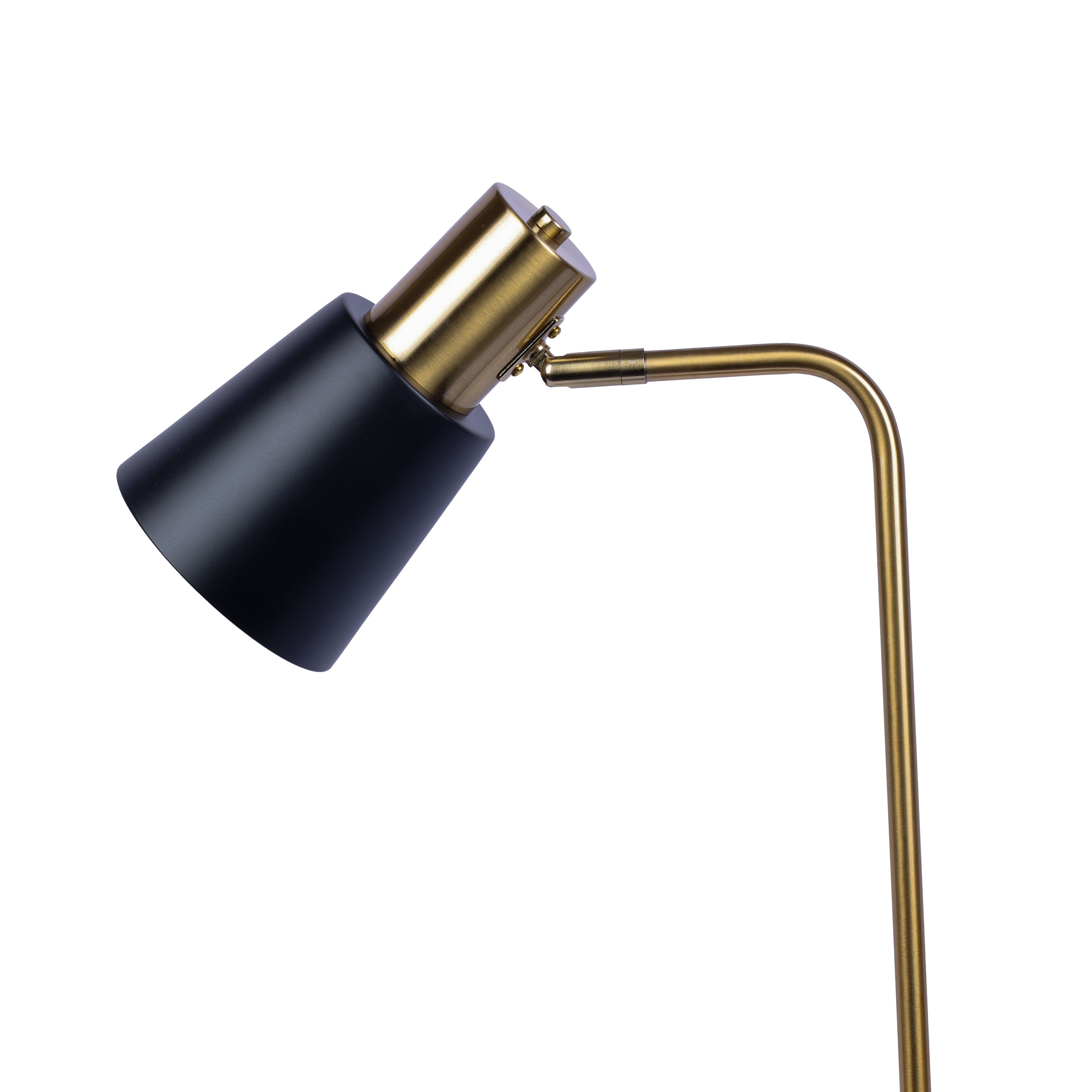 Modern Axis (Black, Gold) Task Table Lamp