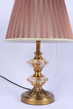 Royal Crystal Luxe (Gold, Amber) Table Lamp