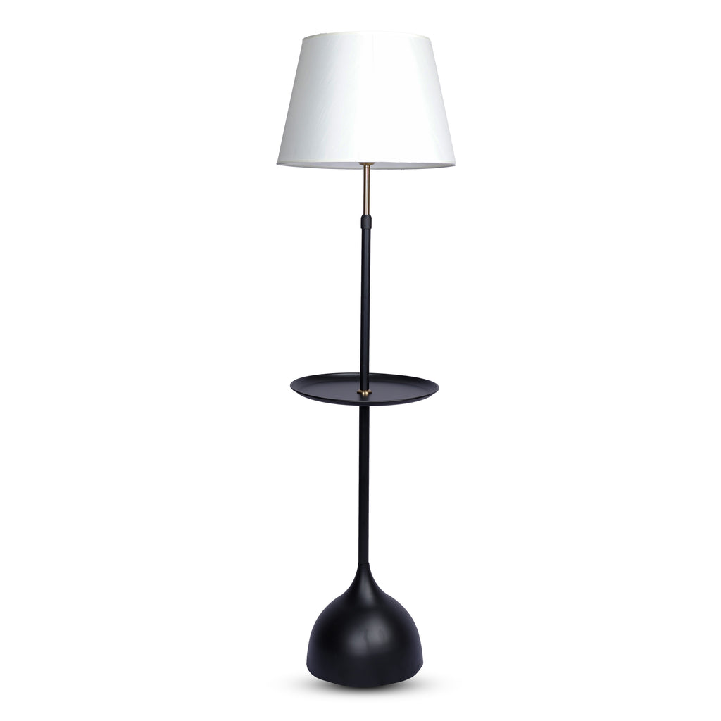 Golden Sphere Arc (Gold, Smoke) Floor Lamp