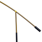Arc Harmony (Gold, Beige) Floor Lamp