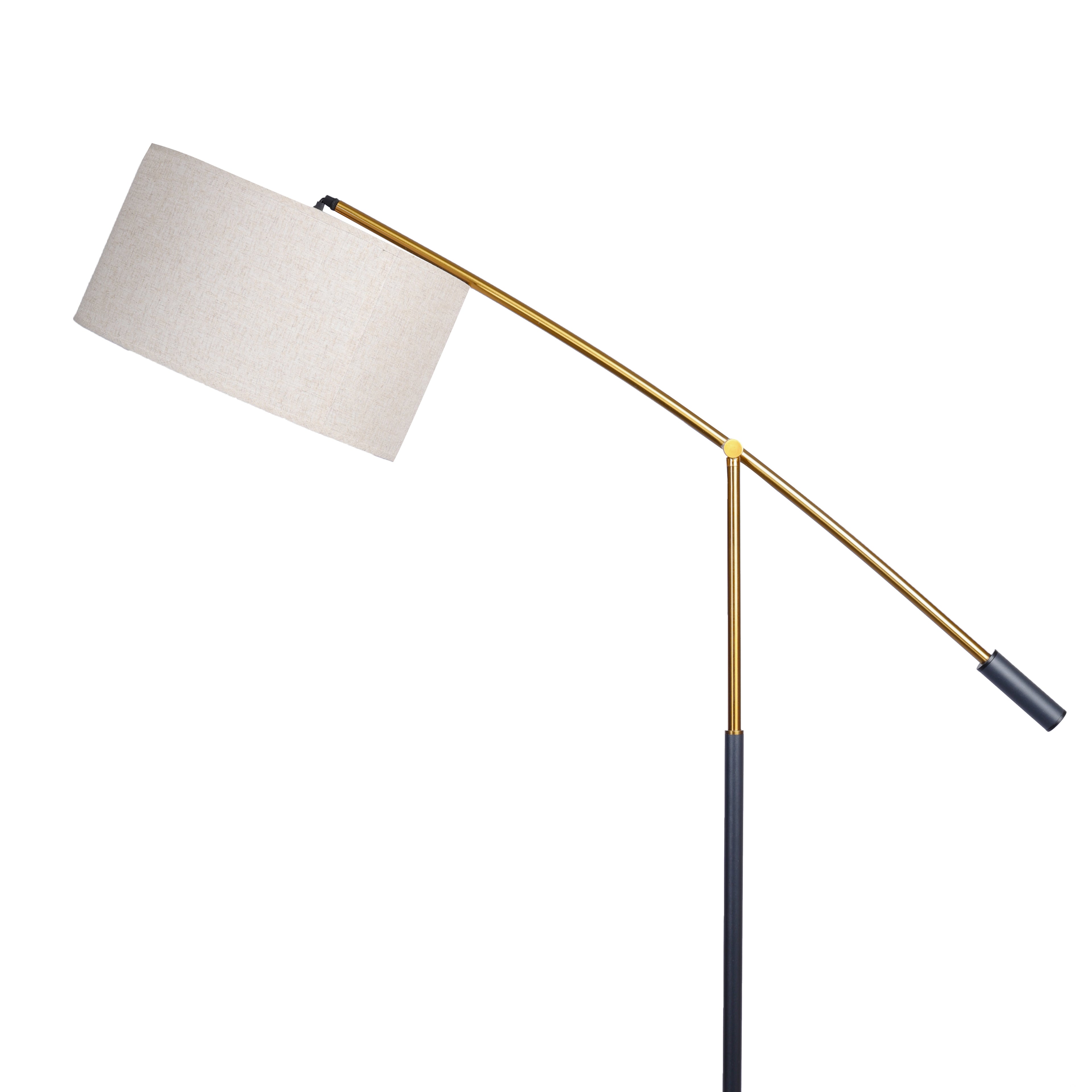 Arc Harmony (Gold, Beige) Floor Lamp