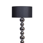 Chrome Sphere Tower (Chrome, Black) Floor Lamp
