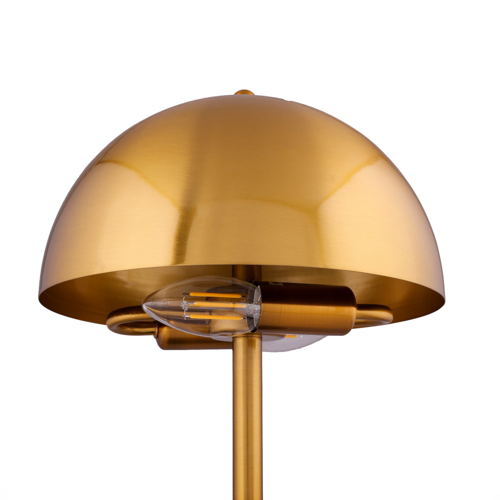 Golden Dome Luxe (Gold, Black) Table Lamp
