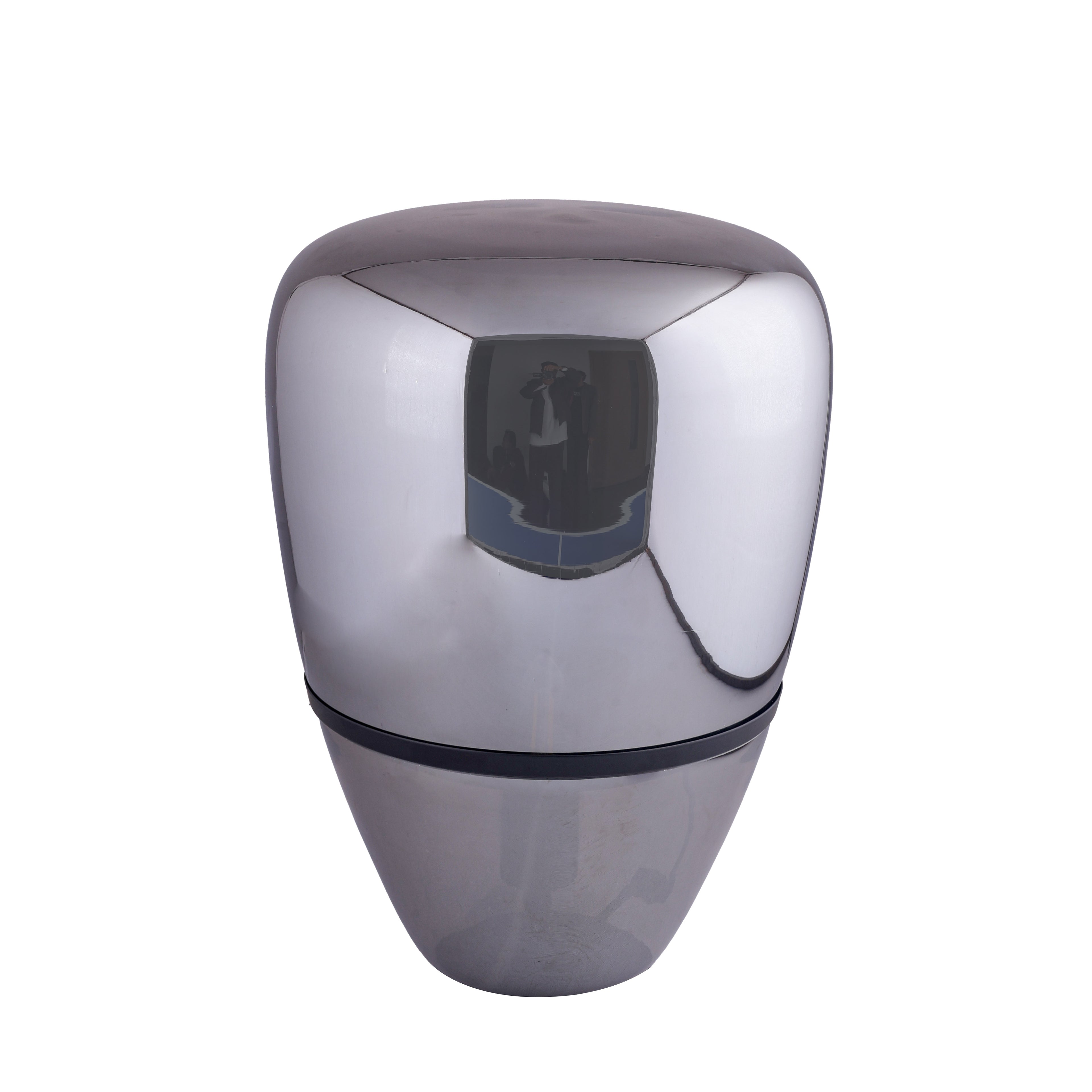 Chrome Capsule (Smoke Grey) Table Lamp