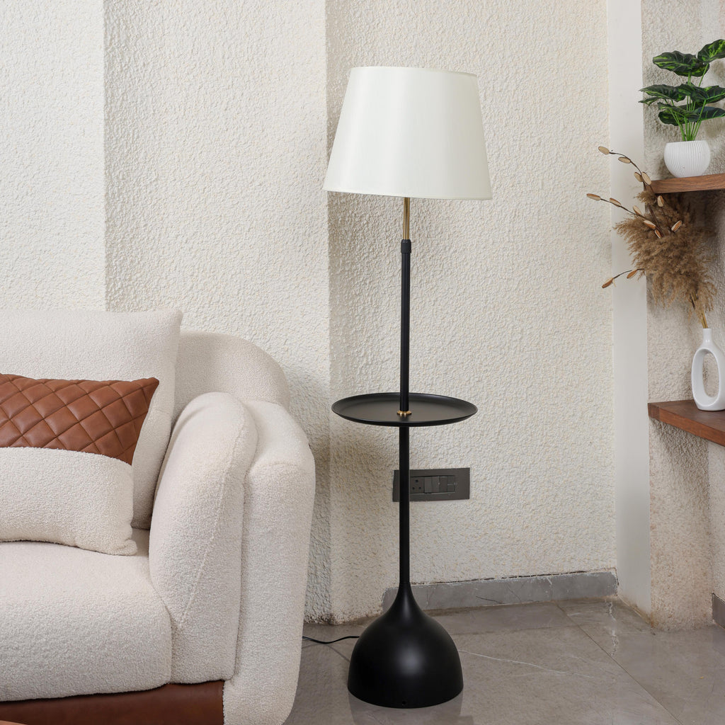Golden Sphere Arc (Gold, Smoke) Floor Lamp