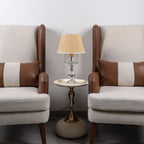 Imperial Cascade (Crystal, Gold) Table Lamp