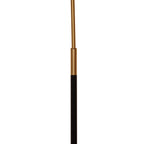 Ivory Arch Glow (Gold, Ivory) Floor Lamp